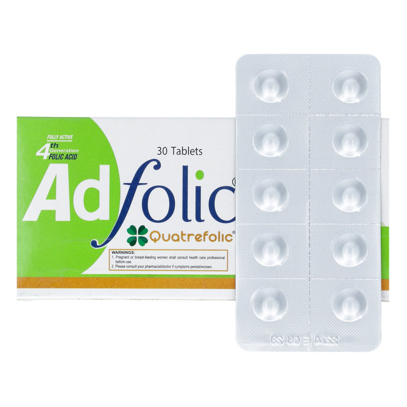 AD Folic OD Tab 600mcg 30's