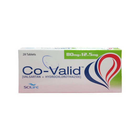 Co-Valid Tab 80mg/12.5mg 2x14's