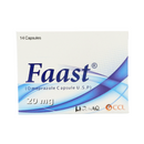 Faast Cap 20mg 14's