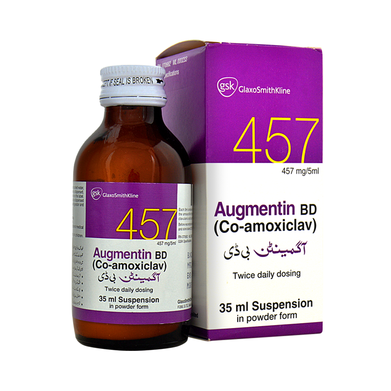 Augmentin BD Syp 457mg/5ml 35ml