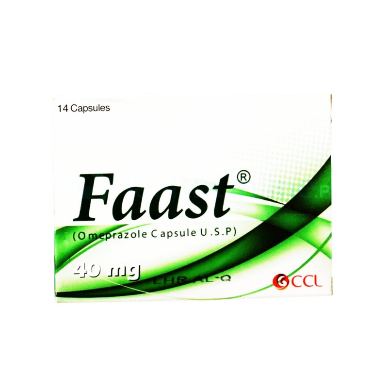 Faast Cap 40mg 14's