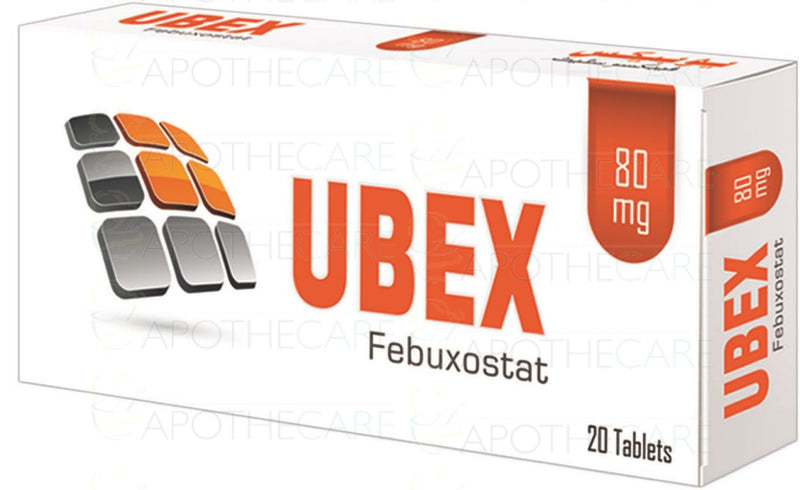 Ubex Tab 80mg 20's