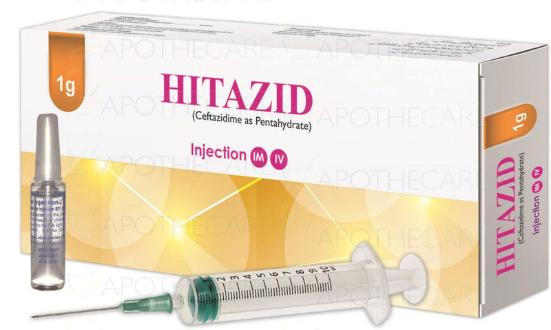 Hitazid Inj 1gm 1's