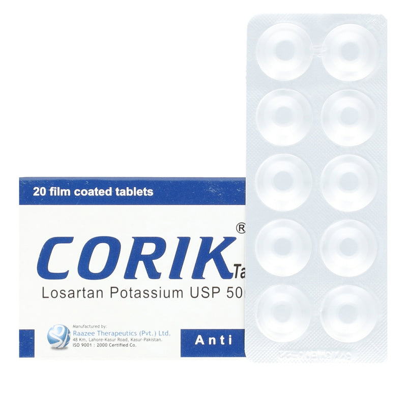 Corik Tab 50mg 20-s