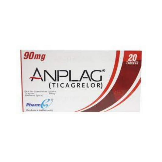 Anplag Tab 90mg 20's