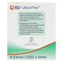 BD Ultra-Fine Pen Needles 4mmx32G 100's