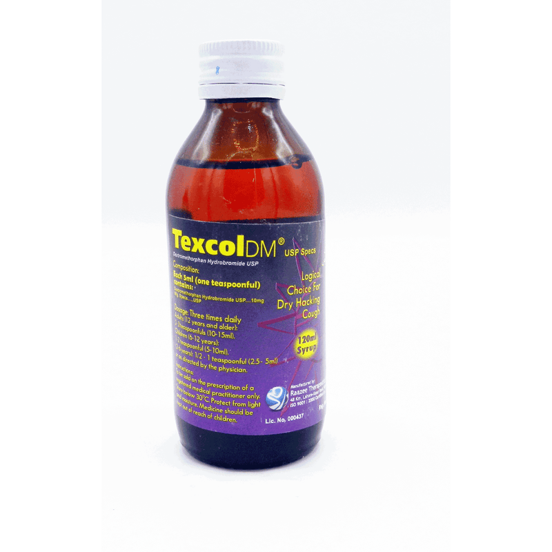 Texcol DM Syp 10mg/5ml 120ml