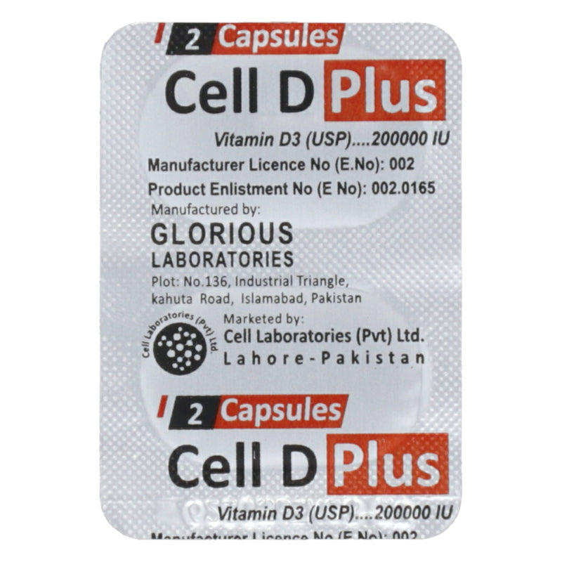 Cell-D Cap Plus 2's