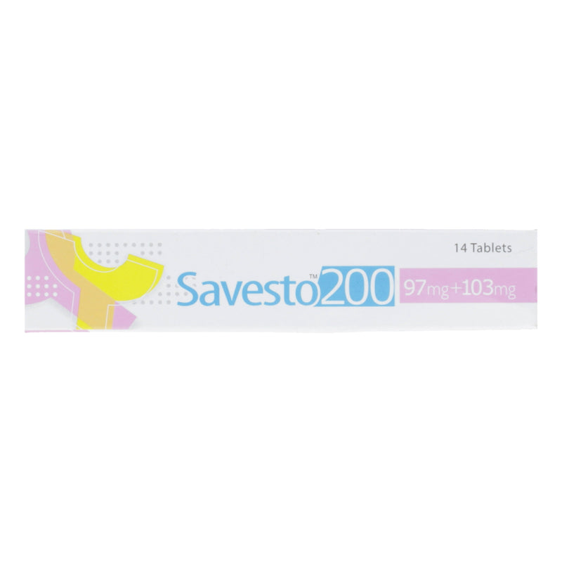 Savesto 200 Tab 97mg/103mg 14's