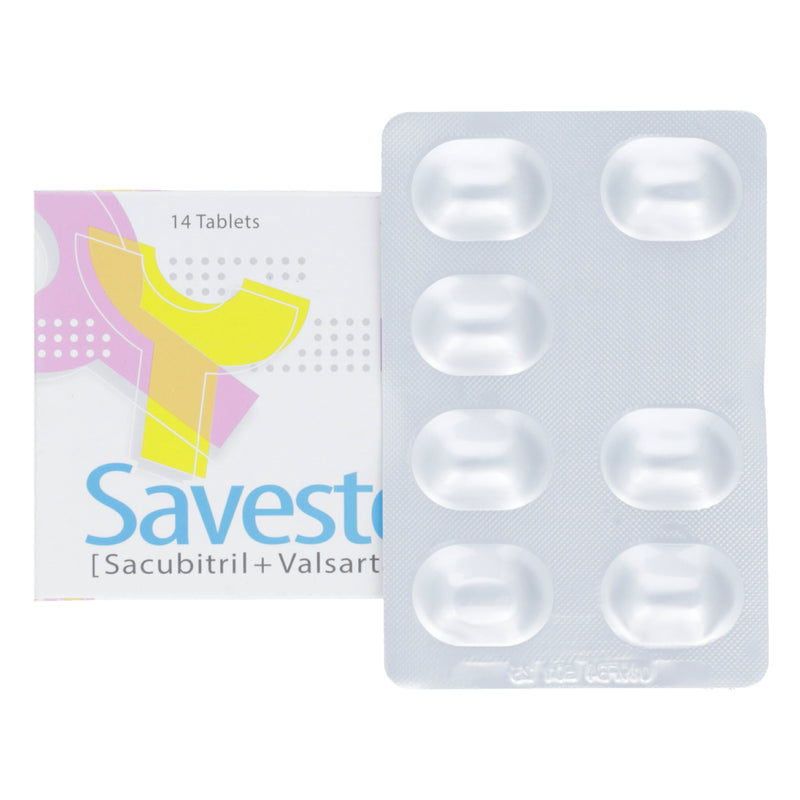 Savesto 200 Tab 97mg/103mg 14's