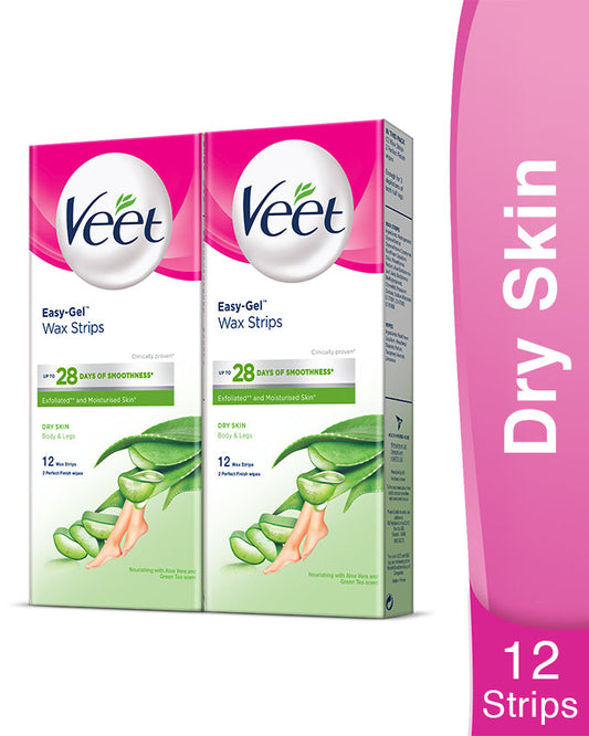 Veet Wax strips  Normal - 12's bundle of 2