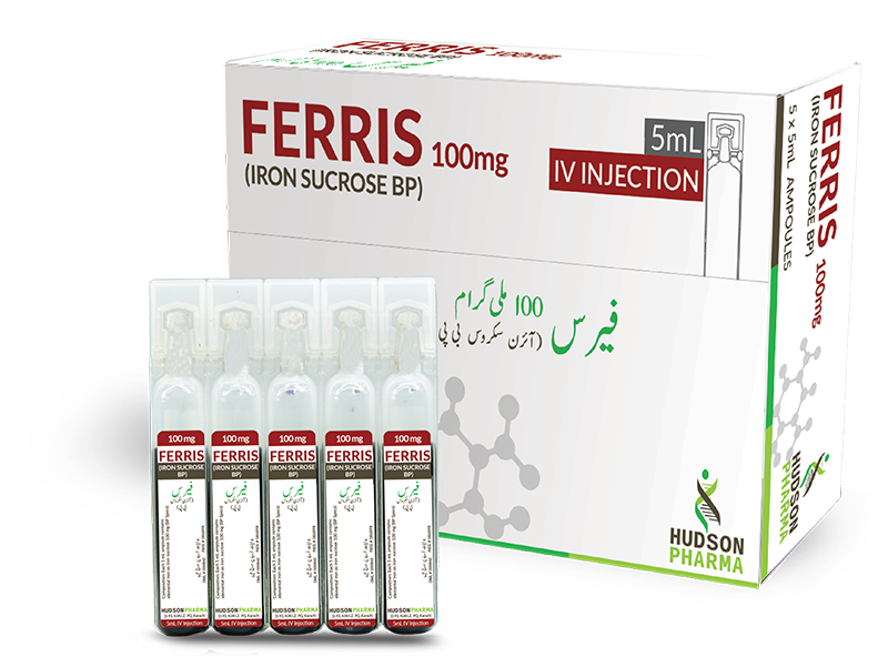 Ferris Inj 100mg/5ml 5Ampx5ml