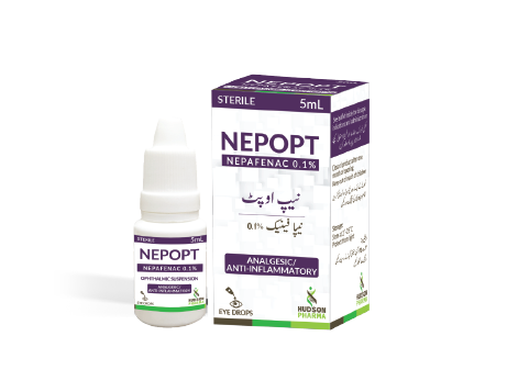 Nepopt Eye Drops 0.1% 5ml