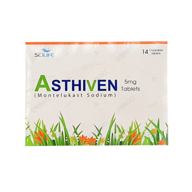 Asthiven Tab 5mg 2x14's