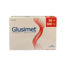 Glusimet Tab 50mg/500mg 4x7's