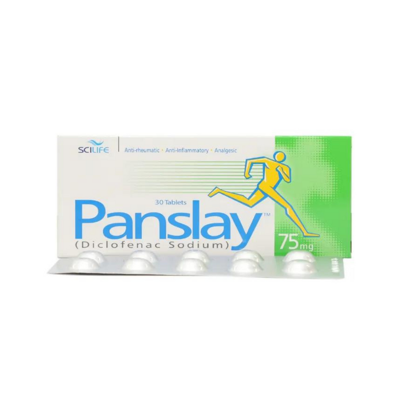 Panslay Tab 75mg 3x10's