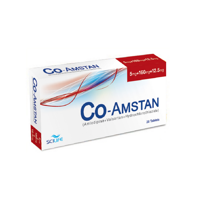 Co-Amstan Tab 10/160/25mg 2x14's