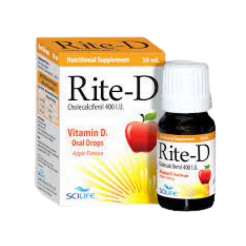 Rite-D Oral Drops 400IU 10ml