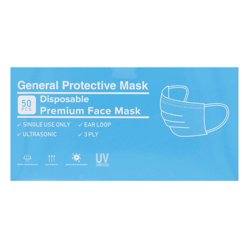 General Protective Disposable Premium Face Mask Box (EE-FM2) 50's