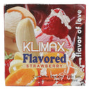 Klimax Strawberry Flavored Condom 2's