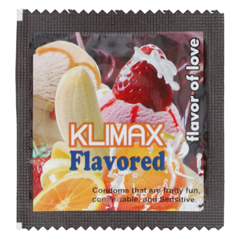 Klimax Tutti Frutti Flavored Condom 2's