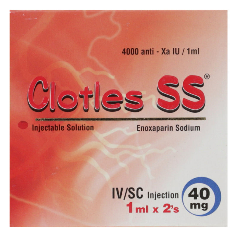 Clotles SS Inj 40mg/ml 2's