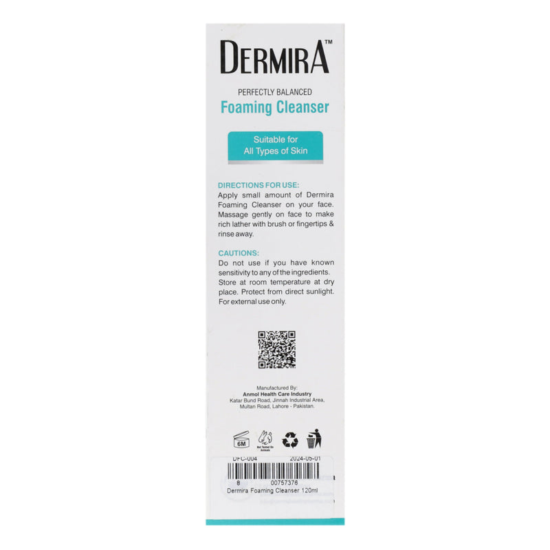 Dermira Foaming Cleanser 120ml