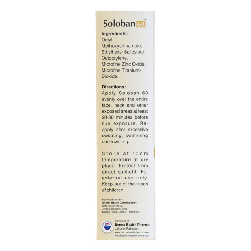 Soloban 60 Cream 30gm