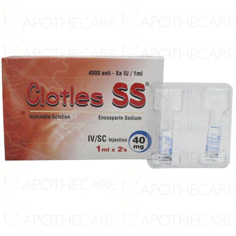 Clotles SS Inj 40mg/ml 2's