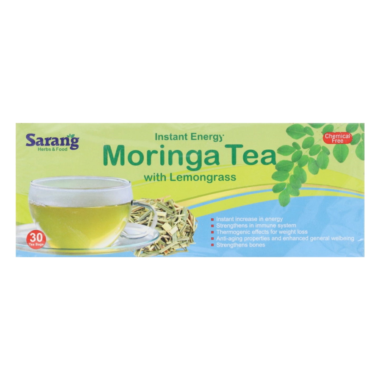 Moringa Tea Lemongrass