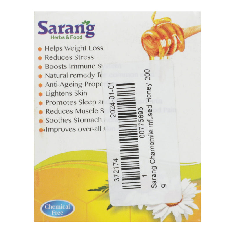 Sarang Chamomile Infused Honey 200 G