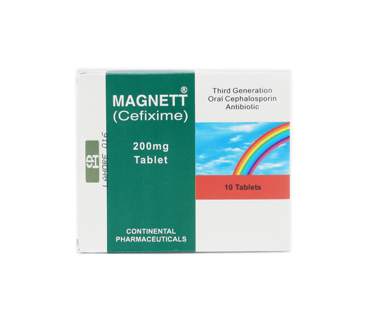 Magnett Tab 200mg 1x10's