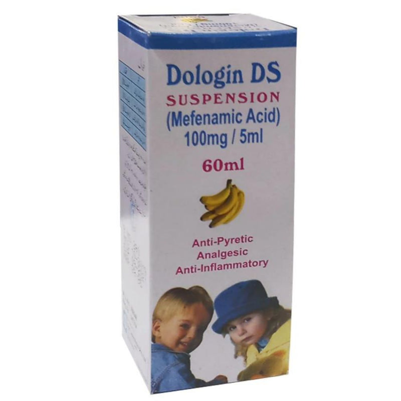 Dologin DS Susp 100mg/5ml 60ml