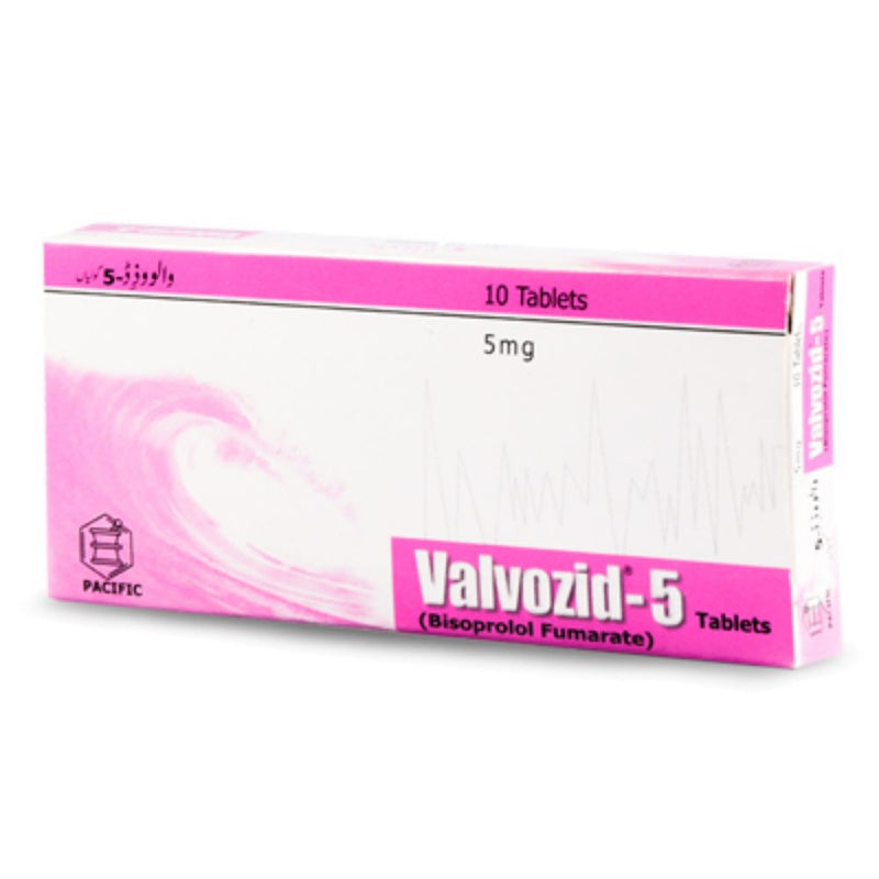 Valvozid Tab 5mg 10's