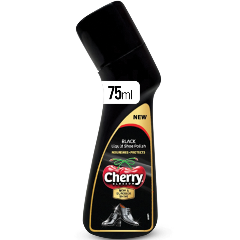 Cherry Blossom Liq Self Shine (Black) 75ml