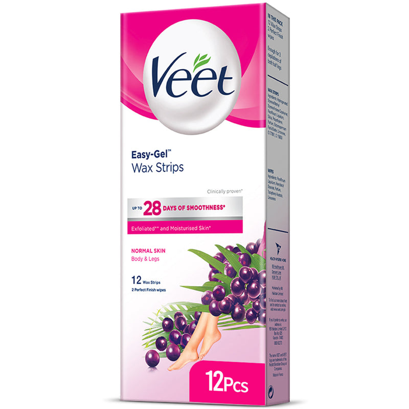 Veet Face Wax Strips Normal