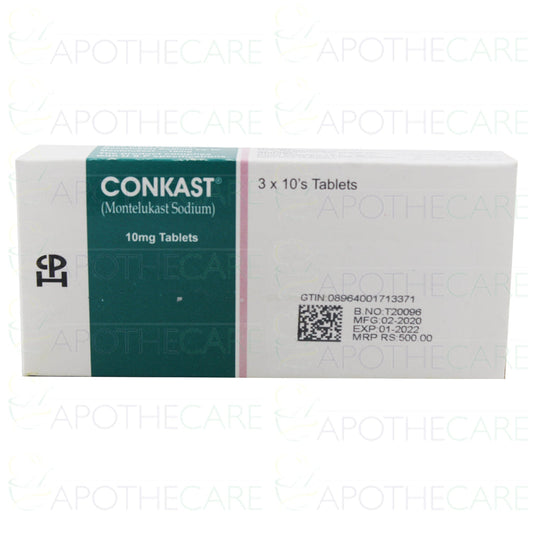 Conkast Tab 10mg 30's
