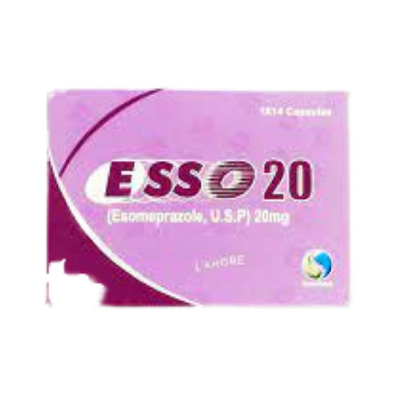 Esomep Cap 20mg 14's