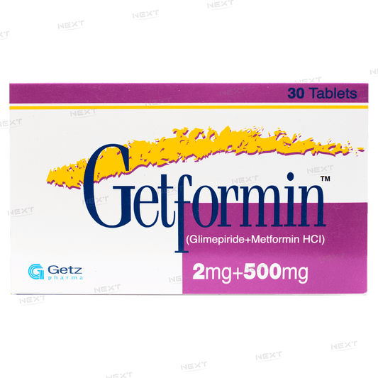 Getformin Tab 2mg/500mg 30's