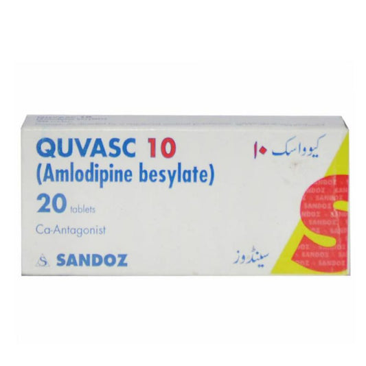 Quvasc Tab 10mg 20's