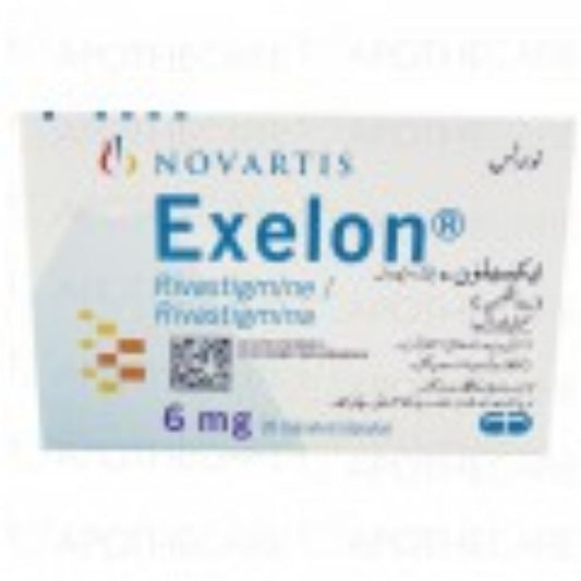 Exelon Cap 6.0mg 60's