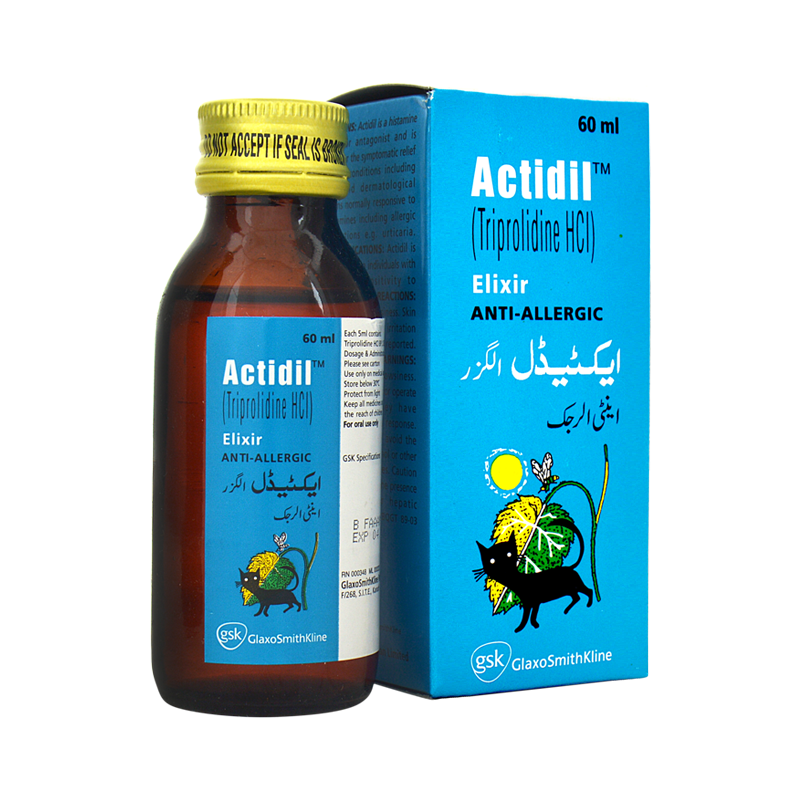 Actidil Elix 1.25mg/5ml 60ml