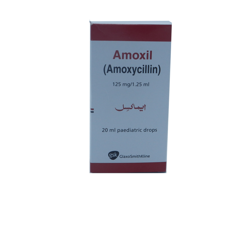 Amoxil Drops 125mg/1.25ml 20ml