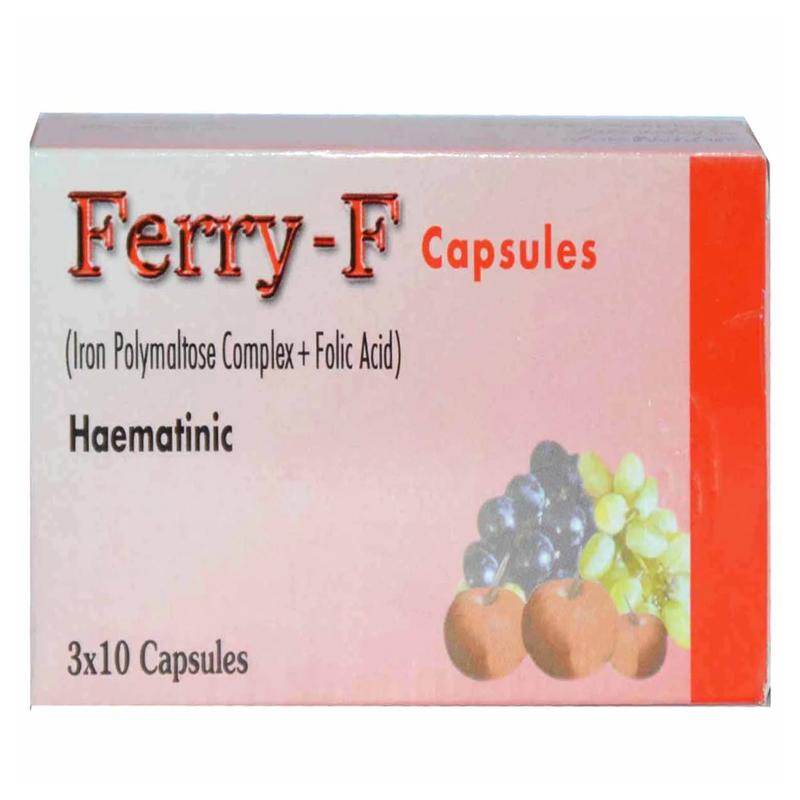 Ferry-F Cap 0.75mg/100mg 3x10's