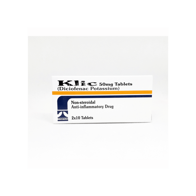 Klic Tab 50mg 2x10's