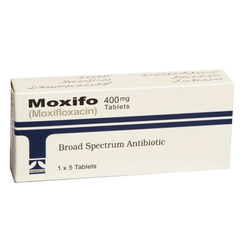 Moxifo Tab 400mg 1x5's