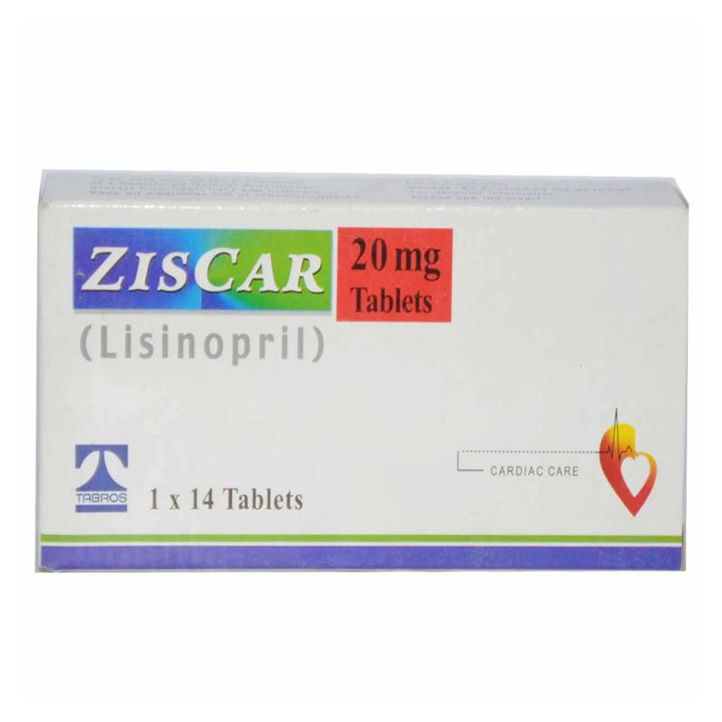 Ziscar Tab 20mg 1x14's