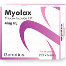 Myolax Inj 4mg 5Ampx2ml