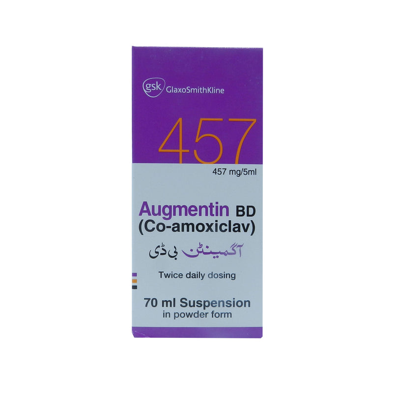 Augmentin BD Syp 457mg/5ml 70ml