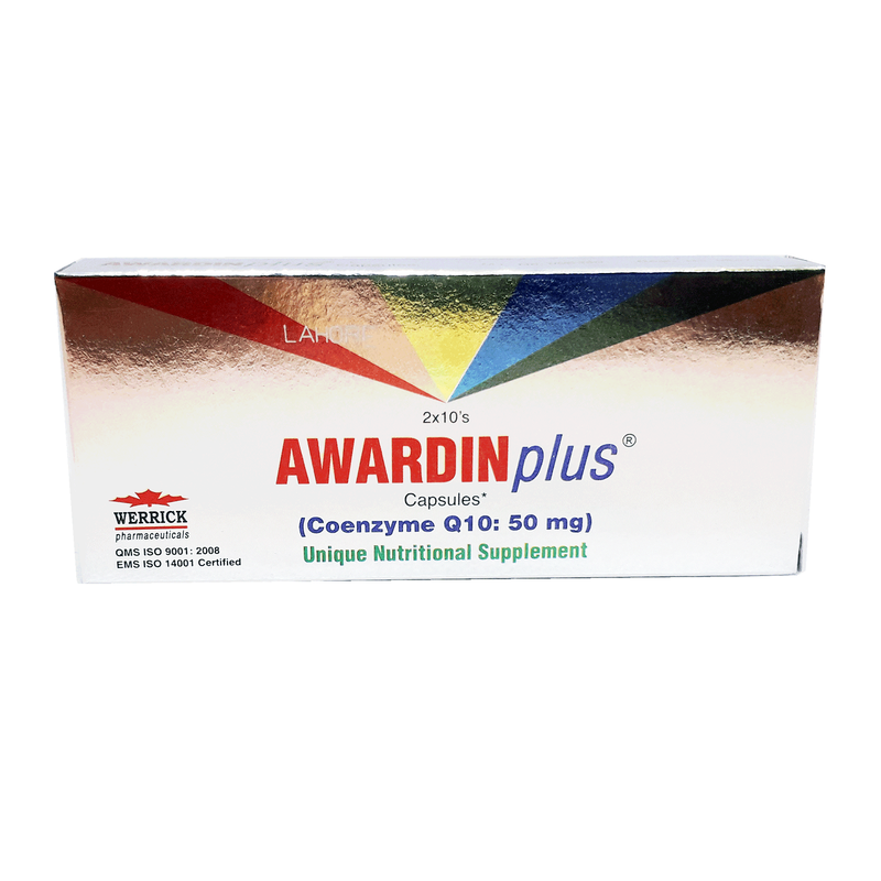 Awardin Plus Cap 50mg 2x10's